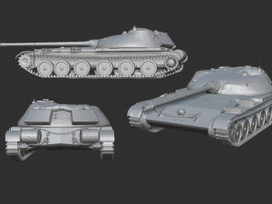 ussr tank pack print 20 tanks 5 3D Print Model