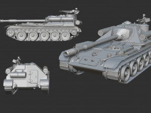 ussr tank pack print 20 tanks 5 Modelo de Impressão 3D