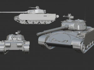 Sovjet-tankpakket afdrukken 20 tanks 5 3D printmodel