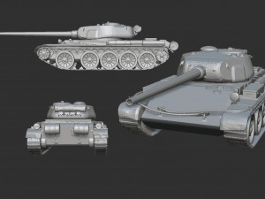 ussr tank pack print 20 tanks 5 Modelo de Impressão 3D
