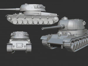 Sovjet-tankpakket afdrukken 20 tanks 5 3D printmodel