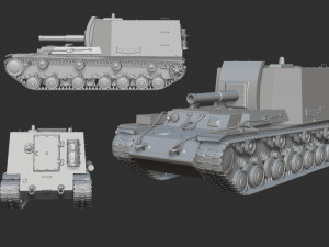 ussr tank pack print 20 tanks 5 Modelo de Impressão 3D