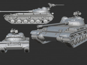 ussr tank pack print 20 tanks 5 Modelo de Impressão 3D