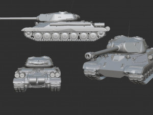 ussr tank pack print 20 tanks 5 Modelo de Impressão 3D