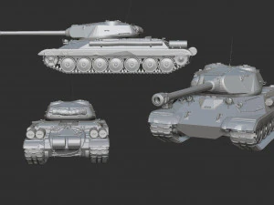 Sovjet-tankpakket afdrukken 20 tanks 5 3D printmodel