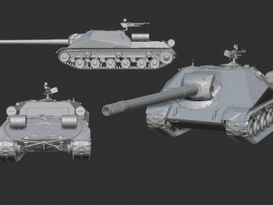 Sovjet-tankpakket afdrukken 20 tanks 5 3D printmodel