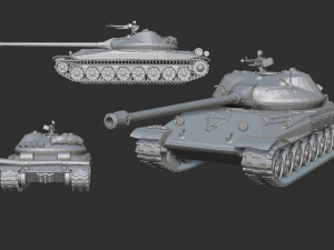 Sovjet-tankpakket afdrukken 20 tanks 5 3D printmodel