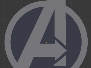 avengerslogo Modelo de Impressão 3D