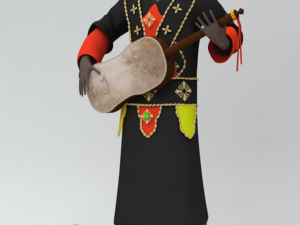 the gnawa 3D Model