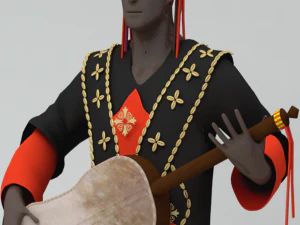 the gnawa 3D Model