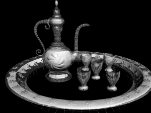 jug for table set 3D Model