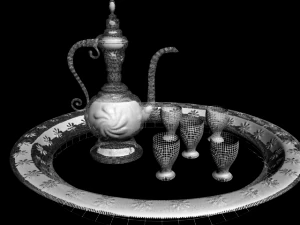 jug for table set 3D Model