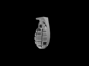 grenade f1 Modello 3D