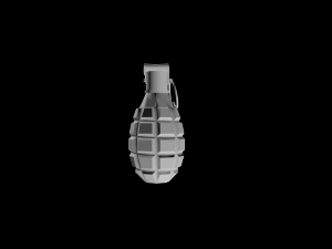 grenade f1 Modello 3D