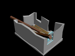 ruined house 3D Model