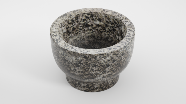 mortar and pestle Modèle 3D .c4d .max .obj .3ds .fbx .stl .blend 