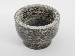 mortar and pestle 3D Model