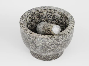 mortar and pestle 3D Model