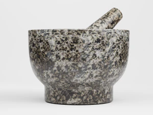 mortar and pestle 3D Model