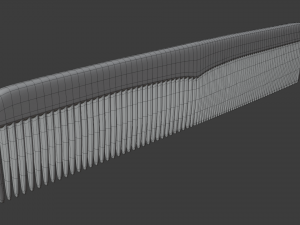 comb 3Dモデル