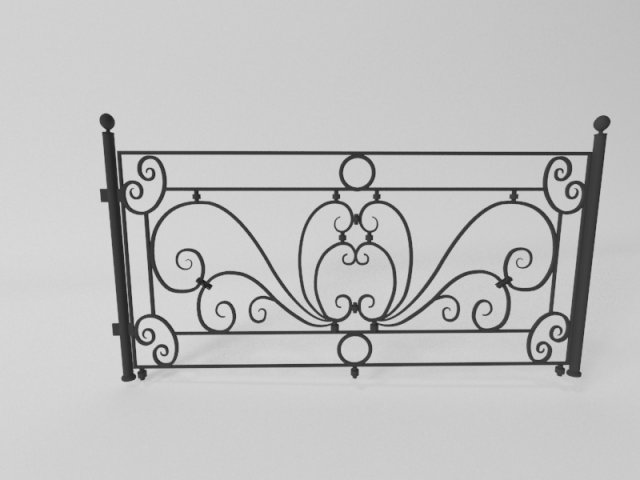 gate 3D 模型 .c4d .max .obj .3ds .fbx .stl .blend 