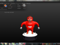 knuckles uganda Modello 3D