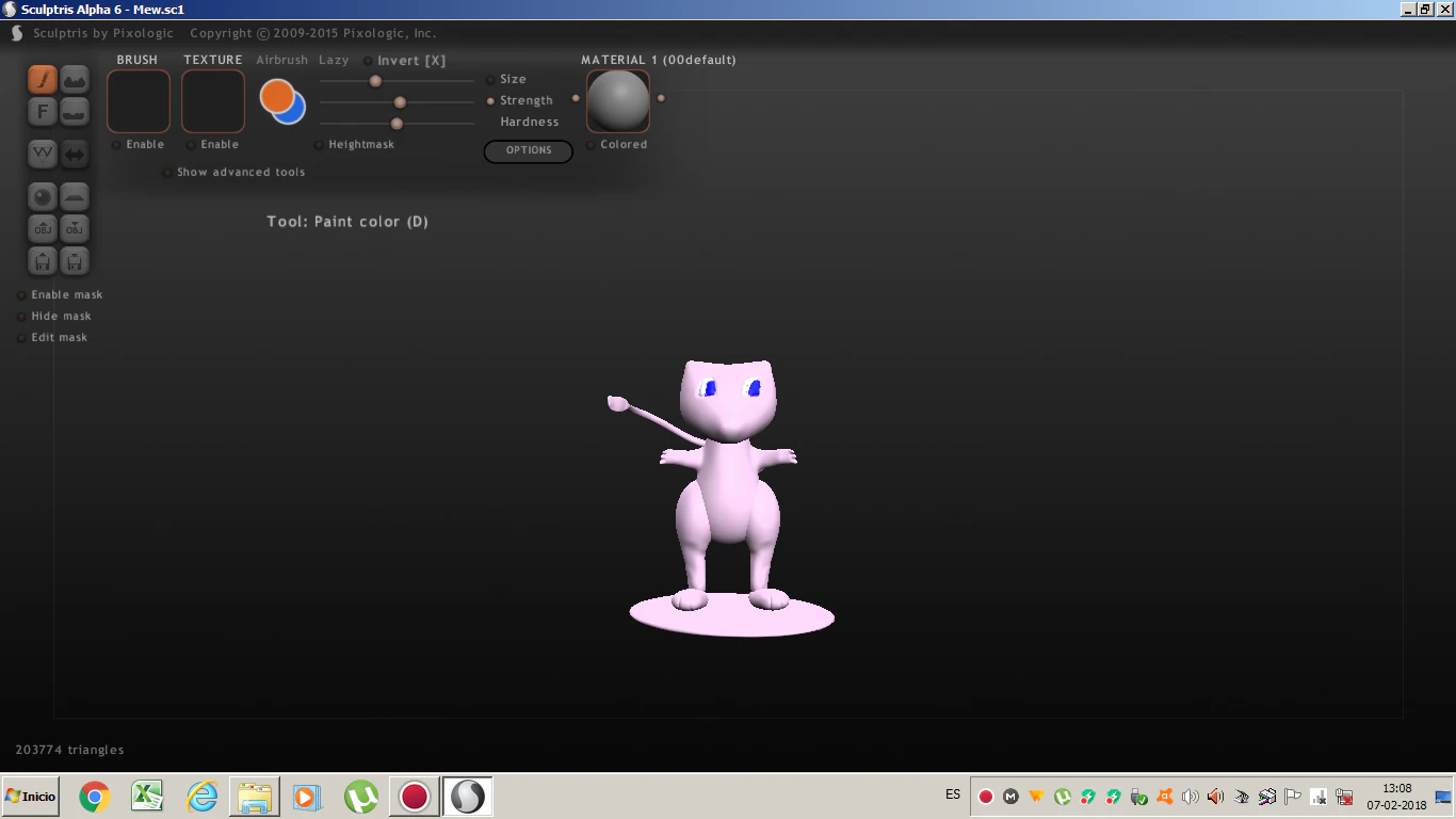 mew 3D Print Model .c4d .max .obj .3ds .fbx .stl .blend
