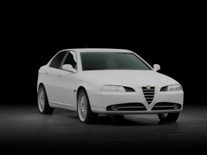Alfa-Romeo 166 2003 3D Model