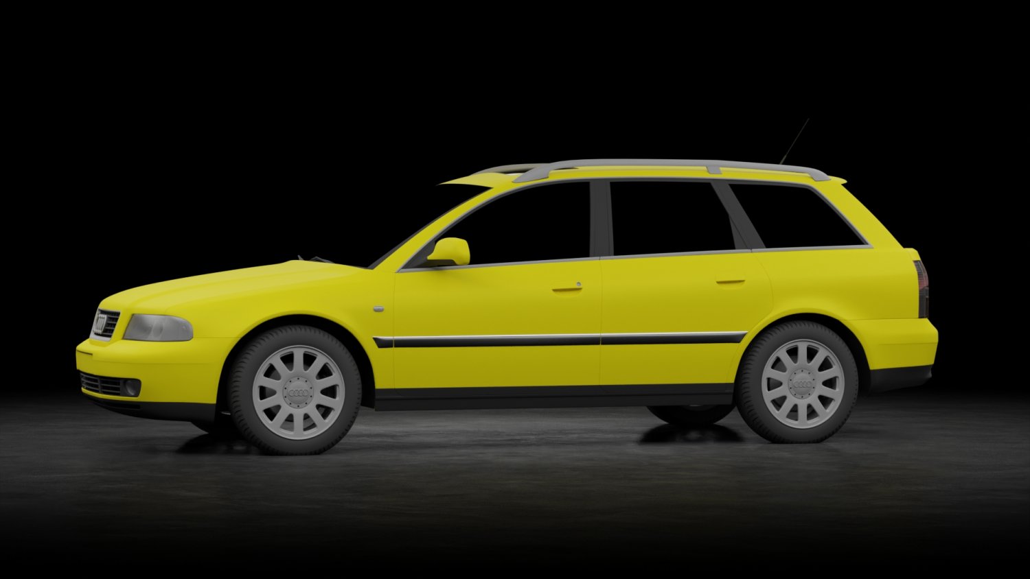 Audi A4 Avant 1999 3D Model in Wagon 3DExport