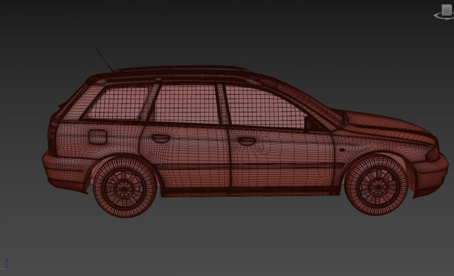 Audi A4 B5.5 Avant - Download Free 3D model by Tomaso (@Tomasoo) [2f6aea1]