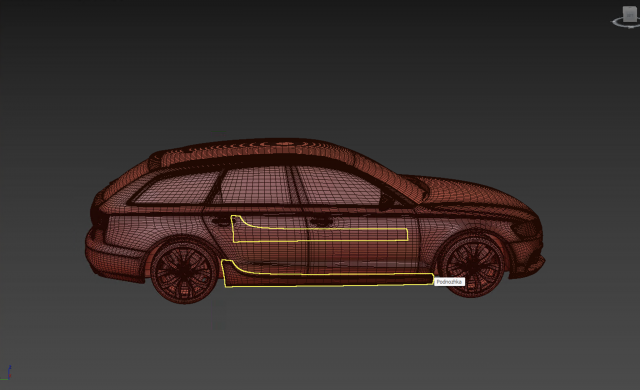 Audi A6 Avant 2012 3D Model in Wagon 3DExport