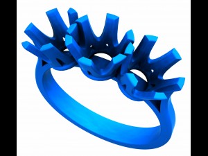 enagement ring 3D Print Model