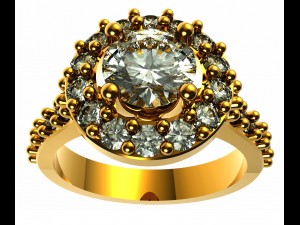 enagement ring 3D 프린트 모델