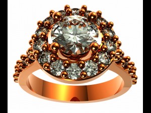 enagement ring 3D Print Model