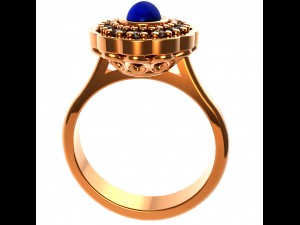 enagement ring 3D-printmodel