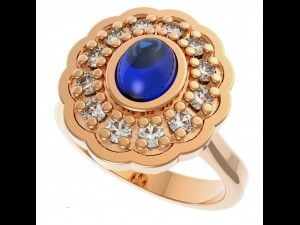 enagement ring 3D-printmodel
