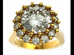 enagement ring 3D 프린트 모델