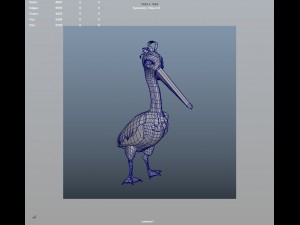 3d cartoon sea creature pack - rigged low-poly Model 3D