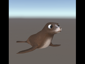 3d cartoon sea creature pack - rigged low-poly Model 3D