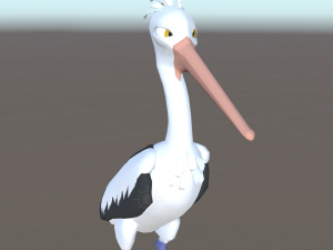 3d cartoon sea creature pack - rigged low-poly Model 3D