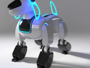 cane robot Modello 3D