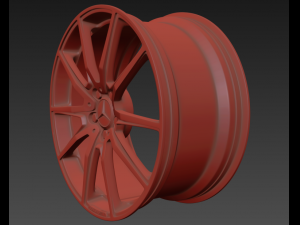 mercedes-benz amg wheel 3 3D 模型