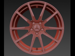 mercedes-benz amg wheel 3 3D 模型