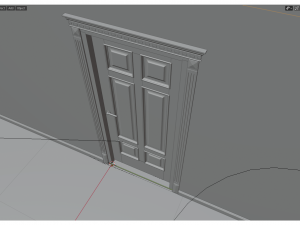 door Modelo 3D