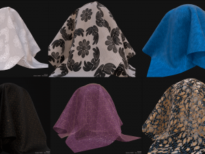fabric materials CG Textures