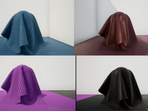 fabric materials CG Textures