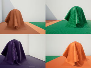 fabric materials CG Texturen