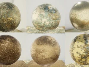 metal materials CG Textures