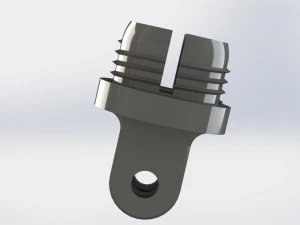 swivel mount with thread 3D Print Model