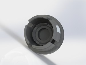 swivel mount with thread 3D Baskı Modeli